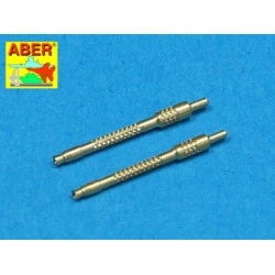 Set of 2 barrels for German 13mm aircraft machine guns MG 131 (middle type) 1/48 Aber 48-006