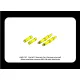 Set of 2 barrels for German aircraft 30mm machine cannons MK 108 with blast tube 1/48 Aber 48-010