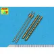 Set of 2 barrels for Japan Type 3 MG 1/48 Aber 48-013