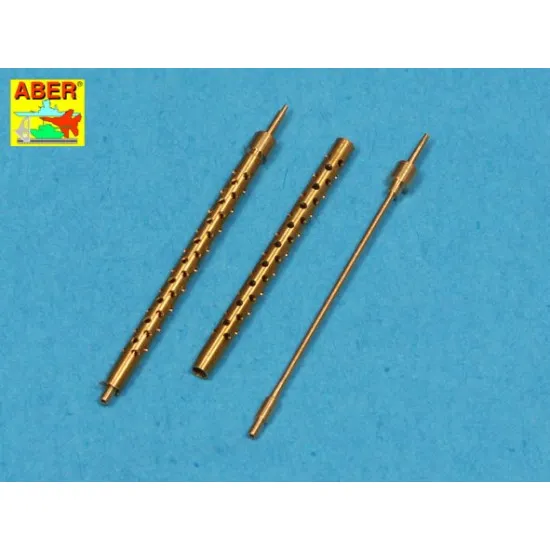 Set of 2 barrels for Japan Type 3 MG 1/48 Aber 48-013