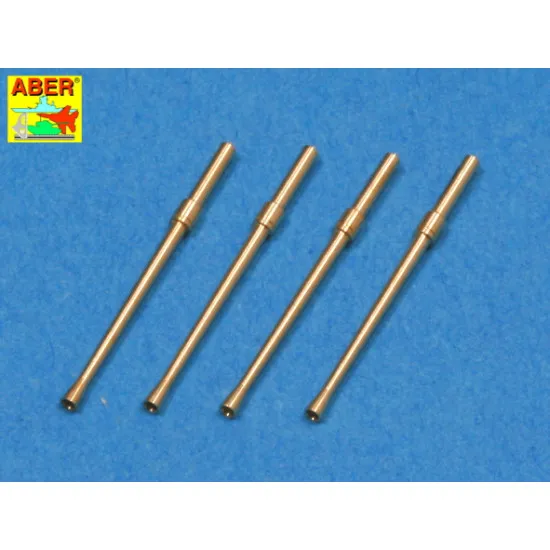 Set of 4 barrels for Japanese 20 mm Type 99 aircraft machine cannons 1/48 Aber 48-014