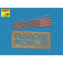 Set of barrels for 20 mm gun M61A1used in modern US Force aircrafts 1/48 Aber 48-050