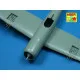 Set of 8 turned cal .50 (12,7mm) U.S. Browning M2 barrels for P-47 Thunderbolt 1/48 Aber 48-109