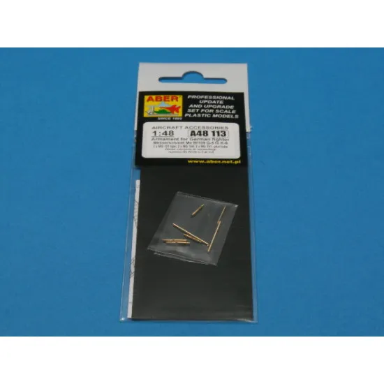 Armament for German fighter Me 109G-5 to K-6 1/48 Aber 48-113