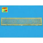 Letters and Numbers (1 mm high) Aber RR-03