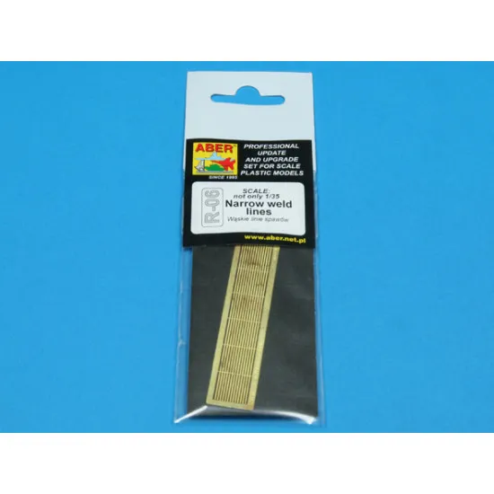 Narrow weld lines 1/35 Aber RR-06