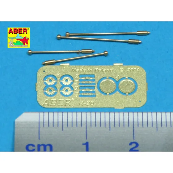 German width indicator for Sd.Kfz.234 x 4 pcs 1/35 Aber RR-20