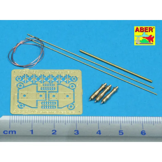 US antenna brackets set of 3 pcs 1/35 Aber RR-25
