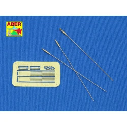 German 1,4 m aerials (set of 3 pcs) 1/35 Aber RR-27