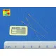 German 1,4 m aerials (set of 3 pcs) 1/35 Aber RR-27