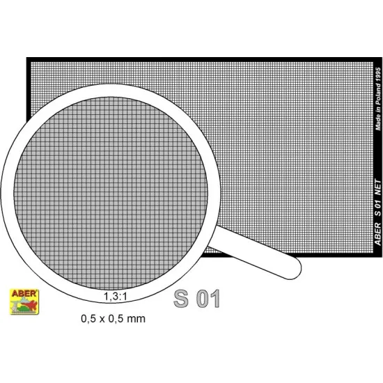 Net 0,5 x 0,5 mm Aber RS-01