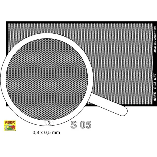 Net 0,8 x 0,5 mm Aber RS-05