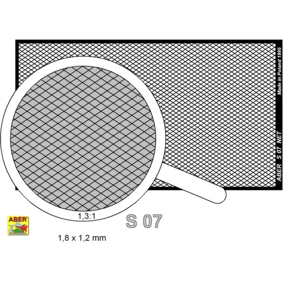 Net 1,8 x 1,2 mm Aber RS-07