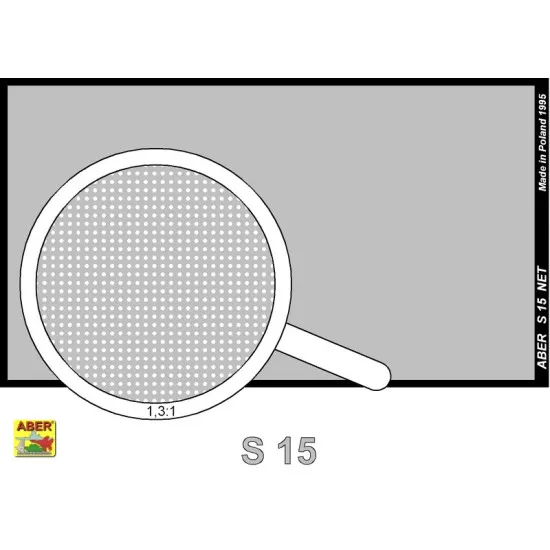 Drilled plate 0,6 mm Aber RS-15