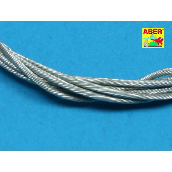 Stainless Steel Towing Cables d 1,3mm, 1 m long Aber RTCS-13 Stainless Steel Towing Cables d 1,3mm, 1 m long Aber RTCS-13