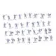European Medieval Foot Soldiers and Archers 1/72 Ceasar Miniatures H088