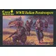 WWII Italian Paratroopers 1/72 Ceasar Miniatures H075