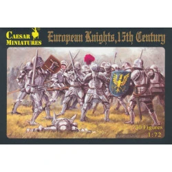 European knights, 15th century 1/72 Ceasar Miniatures H091