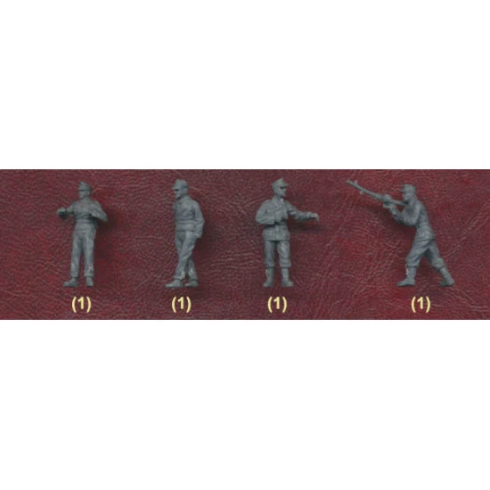 WWII German Panzer Crews 1/72 Ceasar Miniatures HB03