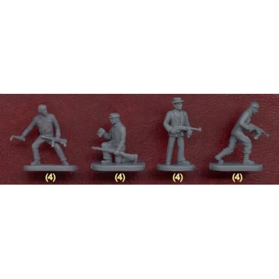 WWII Underground Resisters (Partisans) 1/72 Ceasar Miniatures H006
