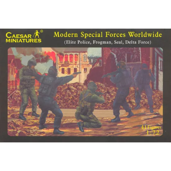 Modern Special Forces Worldwide 1/72 Ceasar Miniatures H061