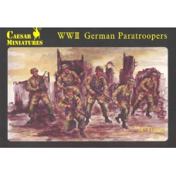 WWII German Paratroopers 1/72 Ceasar Miniatures H068