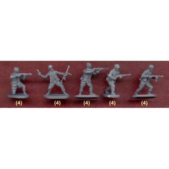 WWII German Paratroopers 1/72 Ceasar Miniatures H068