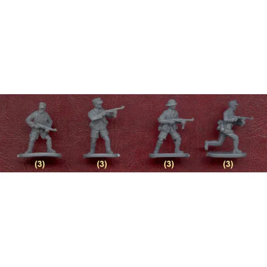 WWII German Afrika Korps 1/72 Ceasar Miniatures H070