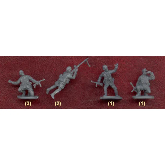 WWII German Afrika Korps 1/72 Ceasar Miniatures H070