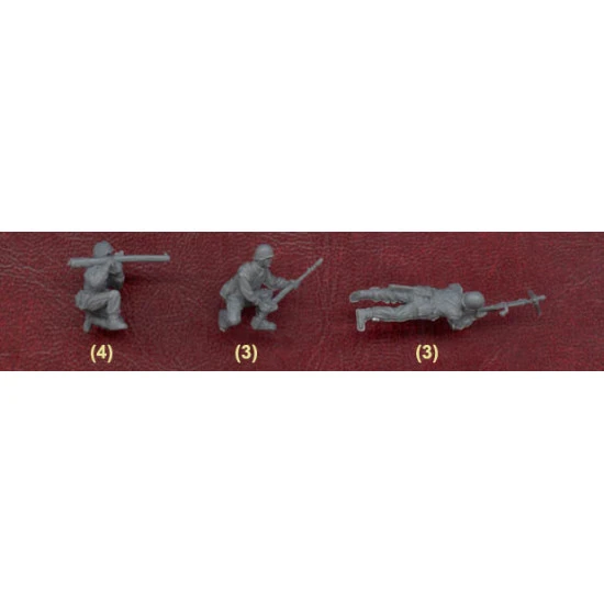 WWII US Infantry Set 2 1/72 Ceasar Miniatures H071 WWII US Infantry Set 2 1/72 Ceasar Miniatures H071