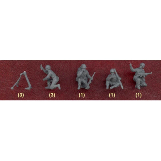 WWII US Infantry Set 2 1/72 Ceasar Miniatures H071 WWII US Infantry Set 2 1/72 Ceasar Miniatures H071