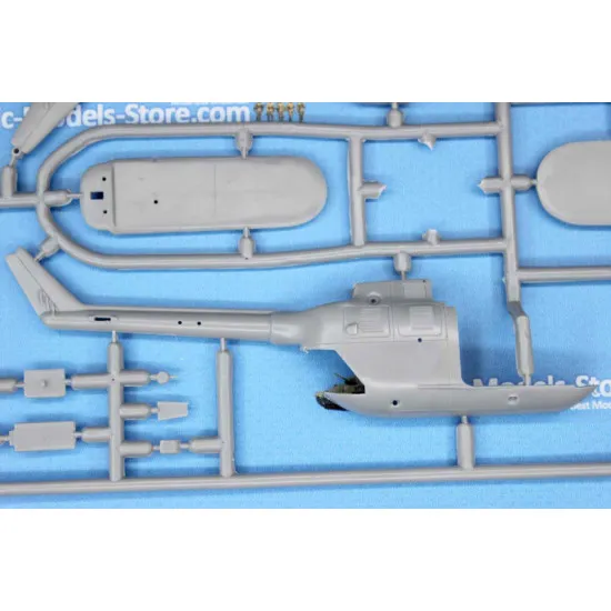 MBB Bo-105P helicopter, military version 1/72 Amodel 72259