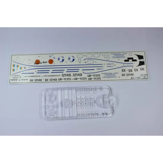 Antonov An-12B cargo aircraft 1/144 Amodel 1470