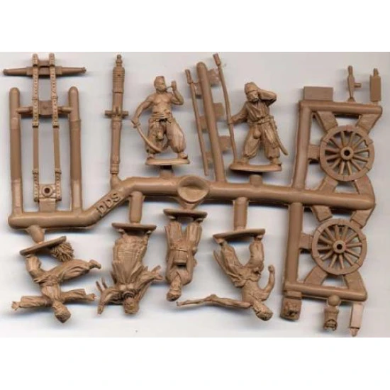 Ukrainian foot cossaks and artillery, 1648 1/72 Orion 72013