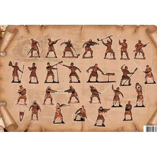 Medival siege crew and handgunners 1/72 Orion 72019