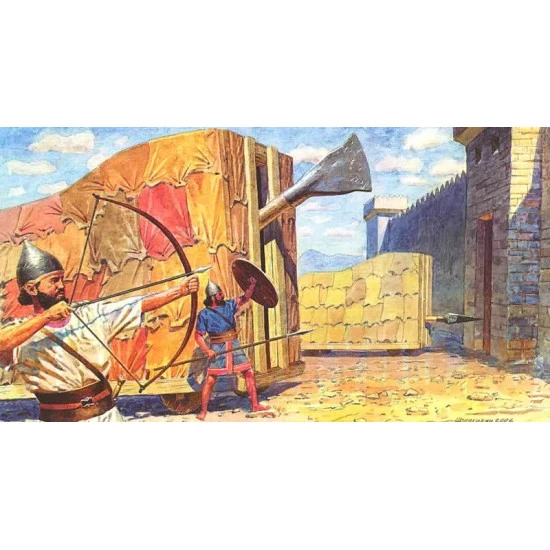 Assyrian rams 1/72 Orion 72022