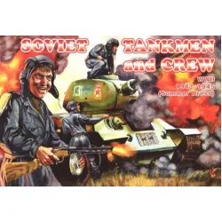Us Stock Soviet Tankmen And Crew Summer Dress, 1943-1945 1/72 Orion 72036