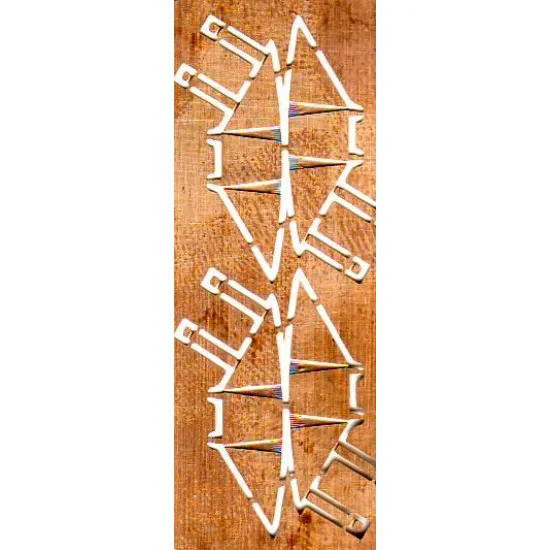 Aircraft chocks set 1 1/72 Dan Models 72503