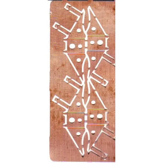 Aircraft chocks set 2 1/72 Dan Models 72504