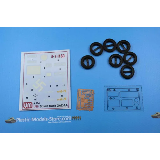 GAZ-MM Soviet truck 1/48 UM 504