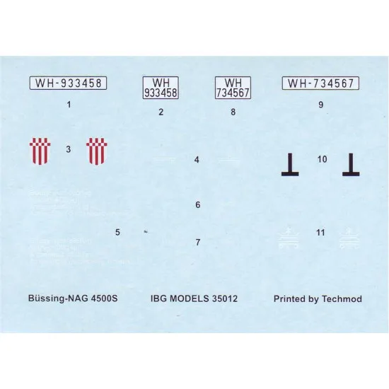 BUSSING-NAG 4500S 1/35 IBG Models 35012