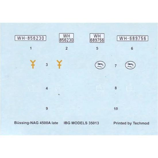 BUSSING-NAG 4500A late1/35 IBG Models 35013