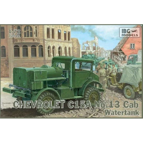 CHEVROLET C15A NO.13 CAB WATERTANK 1/72 IBG Models 72012