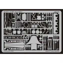 Photoetched set BIG-ED 1/48 P-39Q/N Airacobra, for Hasegawa kit 1/48 Eduard BIG-4883