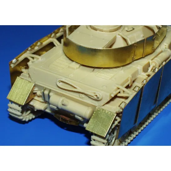 Photoetched set 1/72 Pz.IV Ausf.H, for Revell kit 1/72 Eduard 22029
