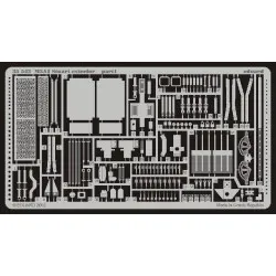 Photoetched set M3A1 Stuart exterior, for Academy kit 1/35 Eduard 35543
