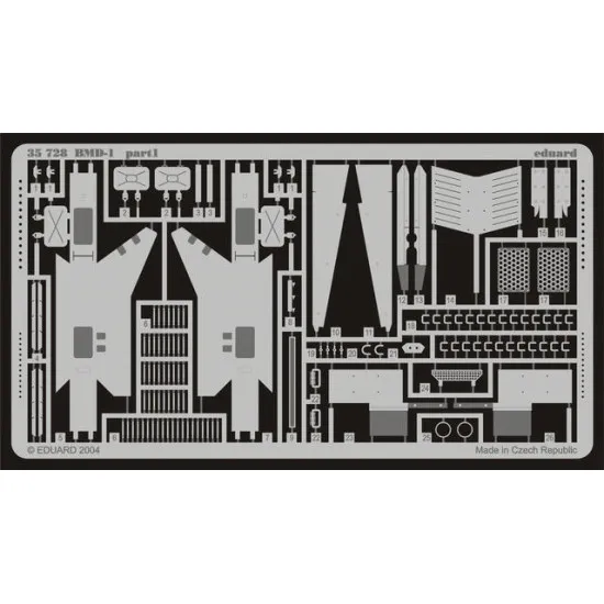 Photoetched set BMD-1, for Eastern Express kit 1/35 Eduard 35728