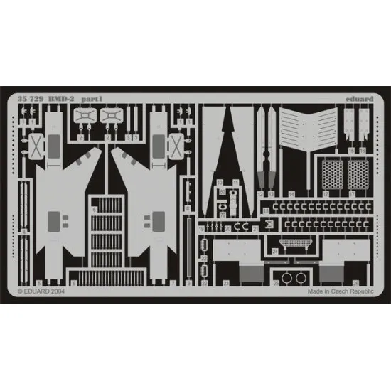 Photoetched set BMD-2, for Eastern Express kit 1/35 Eduard 35729