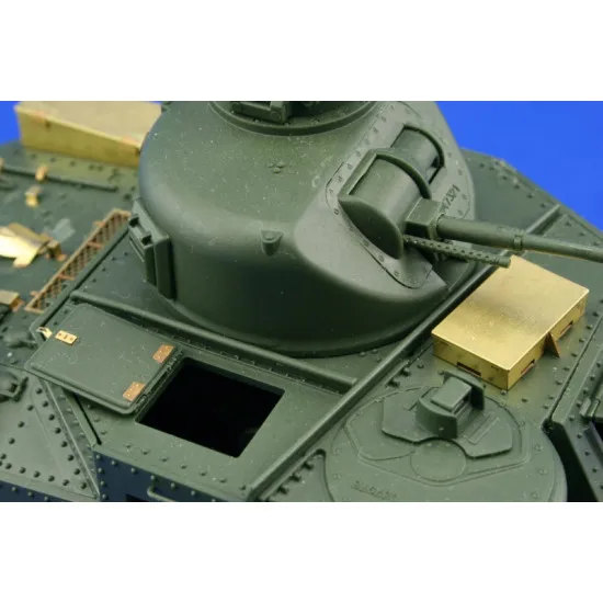 Photoetched set M-3 Lee exterior, for Academy kit 1/35 Eduard 35913