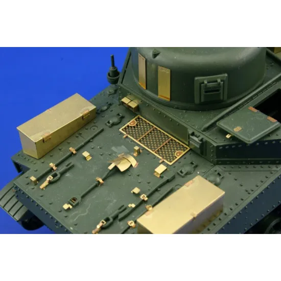 Photoetched set M-3 Lee exterior, for Academy kit 1/35 Eduard 35913